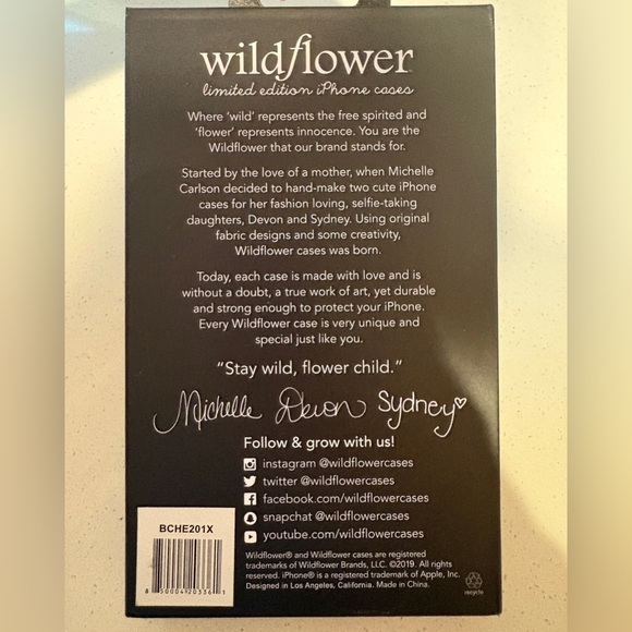 Wildflowers Bright Yellow Smiley iPhone Case - Picture 3 of 6